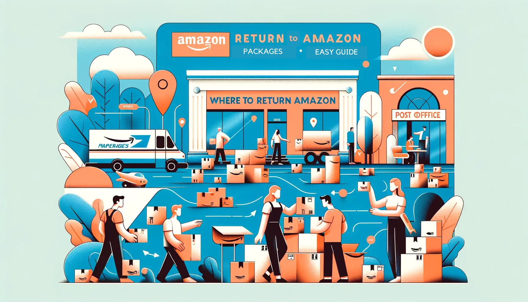 Where to Return Amazon Packages Easy Guide